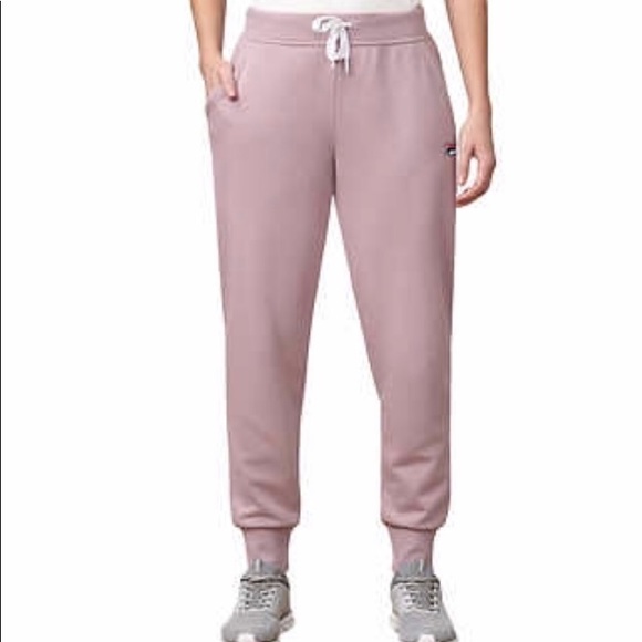 Fila Ladies French Terry Crew Neck& Joggers - Picture 3 of 6